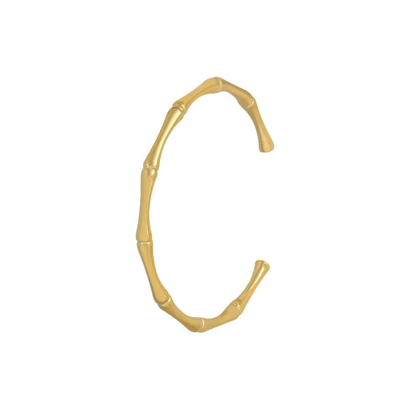 Stainless Steel Bracelets Vintage Men's Fashion Woven Twist Texture Bangles For Women Jewelry Statement Streetwear Goth Gifts